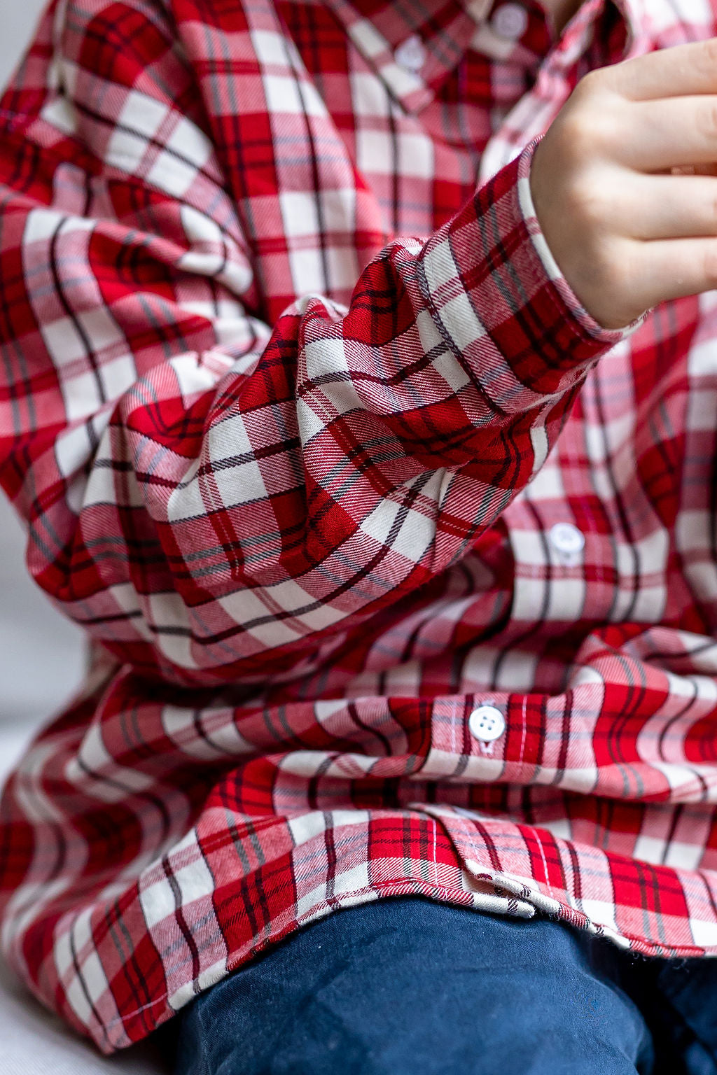 Jungen-Hemd Flanell