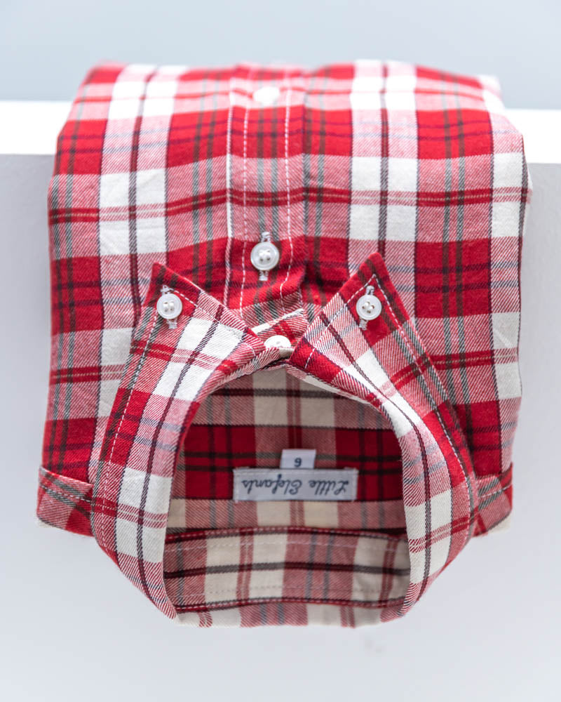 Jungen-Hemd Flanell