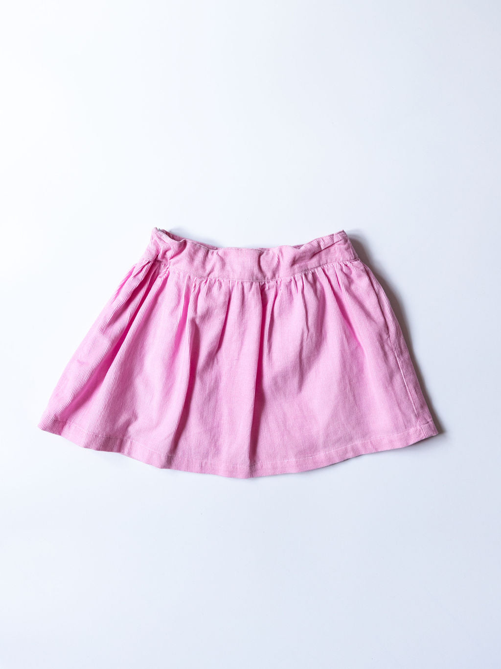 Mädchen-Cordrock pink mit Schleife
